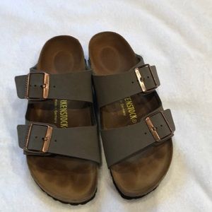 Birkenstock Arizona taupe suede size 37